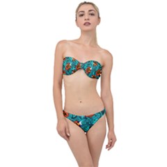 Flame Swirls Classic Bandeau Bikini Set by SeaworthyClothing