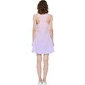 Pale Pink To Pale Violet Linear Gradient Inside Out Racerback Dress View2