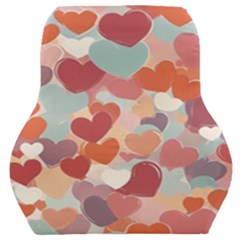 Valentines Day Hearts Romance Love Car Seat Back Cushion  by Posterlux