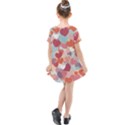 Valentines Day Hearts Romance Love Kids  Simple Cotton Dress View2