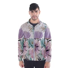 Flowers Pattern Floral Men s Windbreaker by Sabxi