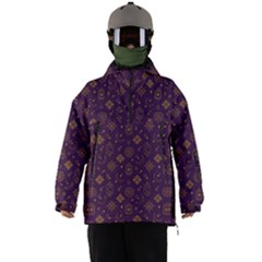 Moon Stars Pattern Men s Ski And Snowboard Waterproof Breathable Jacket by Sabxi