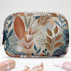 Leaves Pattern Flora Make Up Pouch (small) by Sabxi