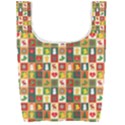 Template Christmas Pattern Foldable Shopping Bag View1