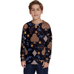 Seamless Pattern Repeat Repetition Kids  Crewneck Sweatshirt by Sabxi