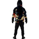 Korean Art Flowers Asian Pattern Men s Zip Ski and Snowboard Waterproof Breathable Jacket View4