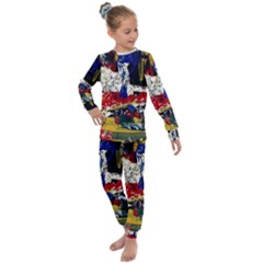 Abstract-1 Kids  Long Sleeve Set  by bestdesignintheworld