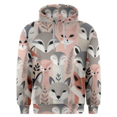 Fox Men s Overhead Hoodie by DinkovaArt