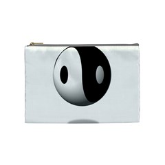 Yin Yang Cosmetic Bag (medium) by hlehnerer