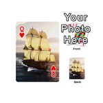 French Warship Playing Cards 54 Designs (Mini) Front - HeartQ