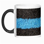 Black Blue Lawn Morph Mug Left