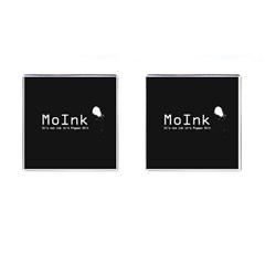 Moink Logo Cufflinks (square) by MoInkBeMoU