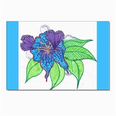 Flower Design Postcards 5  X 7  (10 Pack) by JacklyneMae