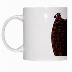 Turkey White Coffee Mug by Thanksgivukkah