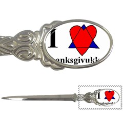 Heartstar Letter Opener by Thanksgivukkah