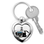 Kodak (3)c Key Chain (Heart) Front