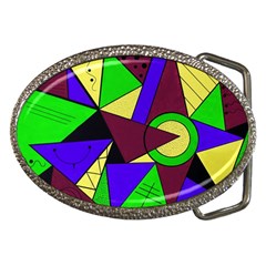 Modern Belt Buckle (oval) by Siebenhuehner