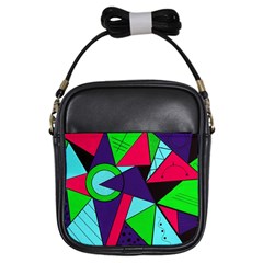 Modern Art Girl s Sling Bag by Siebenhuehner