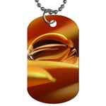 Waterdrop Dog Tag (One Sided) Front