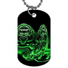 Modern Art Dog Tag (one Sided) by Siebenhuehner