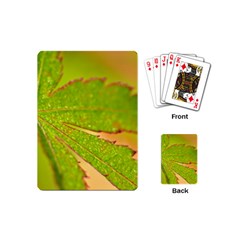 Leaf Playing Cards (mini) by Siebenhuehner