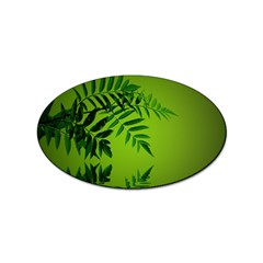 Leaf Sticker (oval) by Siebenhuehner