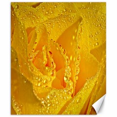 Waterdrops Canvas 20  X 24  (unframed) by Siebenhuehner