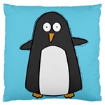 Hello Penguin Large Cushion Case (Single Sided)  Front