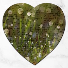 Waterdrops Jigsaw Puzzle (heart) by Siebenhuehner