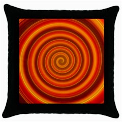 Modern Art Black Throw Pillow Case by Siebenhuehner