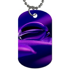 Waterdrop Dog Tag (two-sided)  by Siebenhuehner