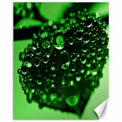 Waterdrops Canvas 11  X 14  (unframed) by Siebenhuehner