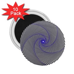 Hypnotisiert 2 25  Button Magnet (10 Pack) by Siebenhuehner