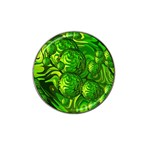 Green Balls  Golf Ball Marker 4 Pack (for Hat Clip) Front