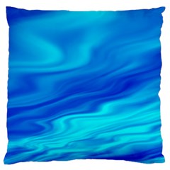 Blue Large Cushion Case (single Sided)  by Siebenhuehner