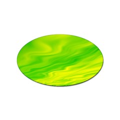 Green Sticker (oval) by Siebenhuehner