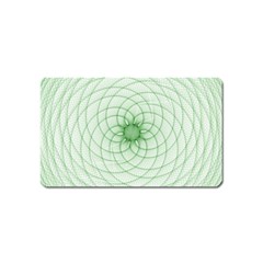 Spirograph Magnet (name Card) by Siebenhuehner