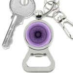 Mandala Bottle Opener Key Chain Front