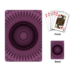 Mandala Playing Cards Single Design by Siebenhuehner