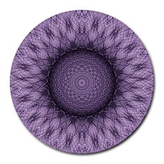 Mandala 8  Mouse Pad (round) by Siebenhuehner