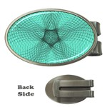 Spirograph Money Clip (Oval) Front