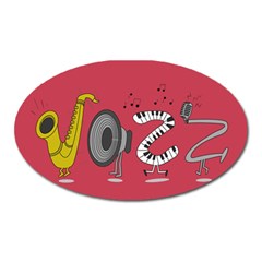 Jazz Magnet (oval) by PaolAllen2