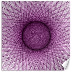 Spirograph Canvas 12  X 12  (unframed) by Siebenhuehner