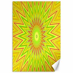 Mandala Canvas 12  X 18  (unframed) by Siebenhuehner