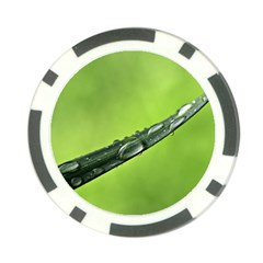 Green Drops Poker Chip (10 Pack) by Siebenhuehner