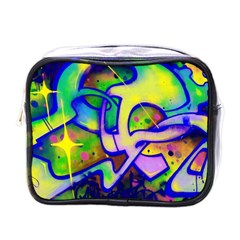 Graffity Mini Travel Toiletry Bag (one Side) by Siebenhuehner