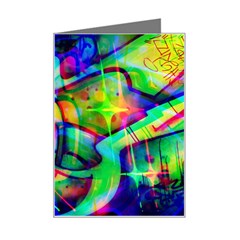 Graffity Mini Greeting Card by Siebenhuehner