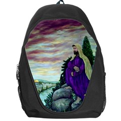 Jesus Overlooking Jerusalem - Ave Hurley - Artrave - Backpack Bag by ArtRave2