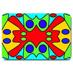 Abstract Large Door Mat by Siebenhuehner