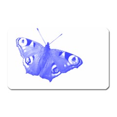  Decorative Blue Butterfly Magnet (rectangular) by Colorfulart23